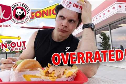 EATING AMERICAN FAST FOOD FOR 24 HOURS