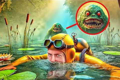 SCUBA DIVING TO DEFEAT THE POND MONSTER (SAVING LOGAN)
