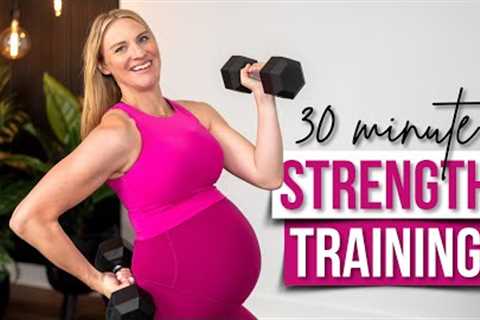 30 min. Full Body Strength Training with Dumbbells | ALL STANDING!