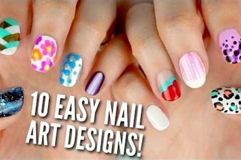 10 Easy Nail Art Designs for Beginners: The Ultimate Guide!