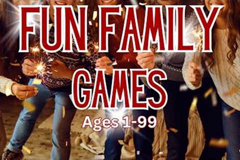 FAMILY CHRISTMAS PARTY GAMES | FUN AND HILARIOUS GAMES FOR ALL AGES