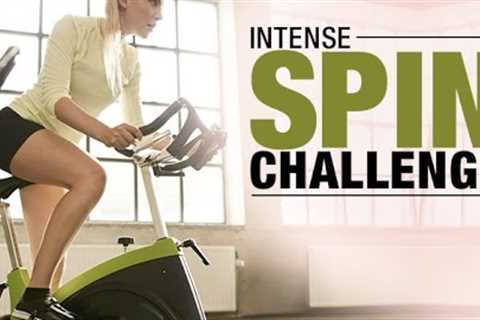 20 Minute Indoor Cycling Workout (INTENSE SPIN CHALLENGE!!)