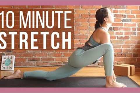 10 min Morning Yoga Full Body Stretch - Yoga with Kassandra