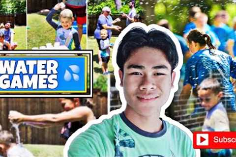 TOP 5 water games | group games | Outdoor games | youth games.