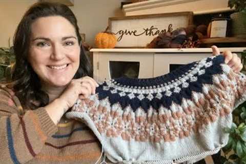 Cozy Meadow Knits Ep 34 - Cozy Fall Sweaters, Mittens and Sock! Knitting Podcast