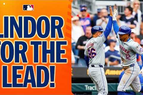 CLUTCH HOME RUN FOR FRANCISCO LINDOR IN THE 9TH!