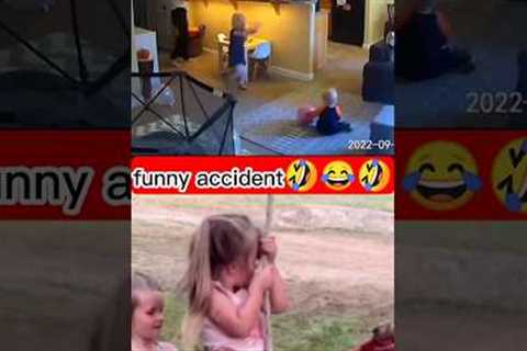 baby funny accidents 😂🤣🤣 l funny video l #youtubeshorts #shortsfeed #shorts