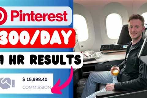 Earn $1,250+ Per WEEK With Pinterest Affiliate Marketing (FULL TUTORIAL)