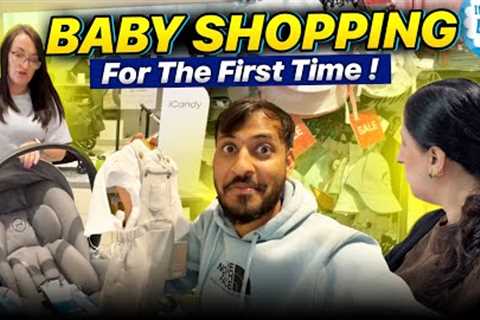GOING BABY SHOPPING FOR THE FIRST TIME!🛍️🛒 *We Went Crazy* || Mamas &amp; Papas Best Shopping..