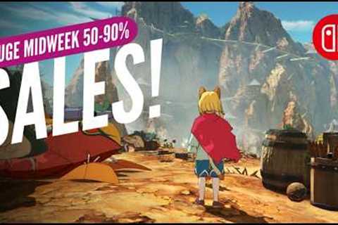A HUGE Switch MIDWEEK Eshop Sale | 50% - 95% off these GREAT GAMES!
