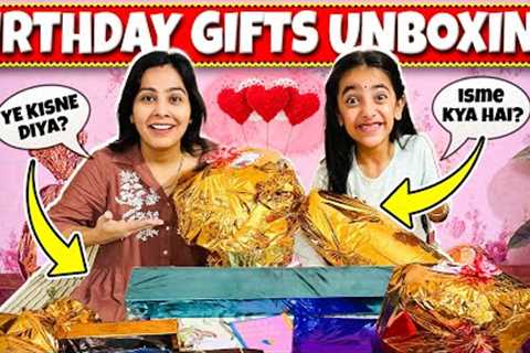 My 9th Birthday Gifts UNBOXING🎁| Opening Birthday Gifts |