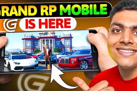 I Tried Grand RP On Mobile 😱