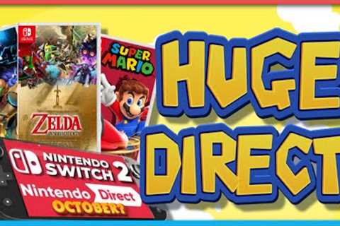HUGE Nintendo Switch 2 Nintendo Direct In October 2024?! zelda, Metroid prime 4 and More