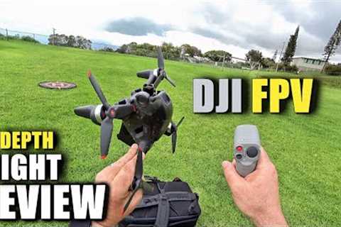 DJI FPV Drone Flight Test Review IN DEPTH + Motion Control &amp; Fly More Kit [How Does It REALLY..