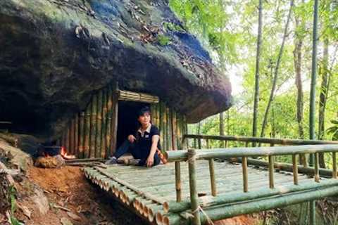 FULL VIDEO; Skills, survival, survival shelter building skills, wild forest beauty