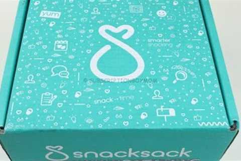 SnackSack Classic July 2019 Unboxing/Tasting + Coupon