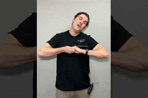 One Movement for Instant Neck Pain Relief #Shorts