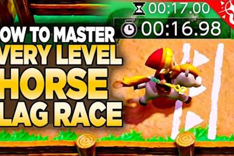 How to Master EVERY LEVEL Horse Flag Race in Echoes of Wisdom