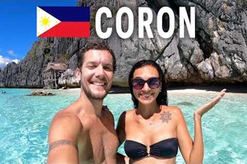 $70 PRIVATE BOAT TOUR IN CORON 🇵🇭 THE ULTIMATE EXPERIENCE!