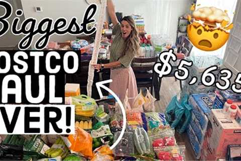 🤯 *ENORMOUS* $5K COSTCO HAUL! Large Family Grocery Haul (MOM OF 5)