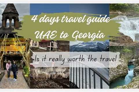 Best places to visit in Georgia | Budget friendly European country | UAE to Georgia #travelvlog