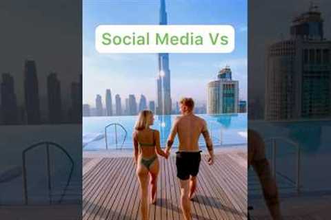 Social media vs Reality 🤣 #travel #traveling #adventure #explore #usatravel