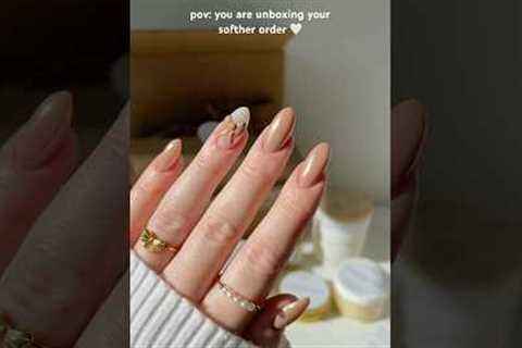 asmr unboxing of my hand care line products 🤭🤍 #asmr #unboxing #selfcare #shorts