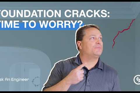 What Kind of Foundation Cracks Are BAD??