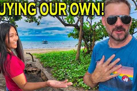 Buying Our Own Beach Land To Build Dream House. Philippines