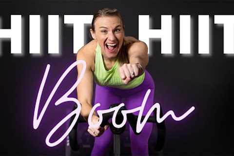 HIIT HIIT BOOM | 25 minute HIIT Indoor Cycling Class