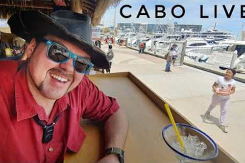 Live from Cabo San Lucas Mexico Carnival Miracle Cruise Ship