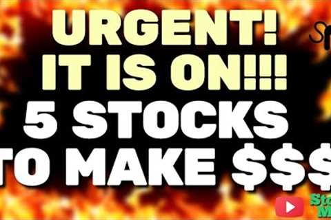 ⛔️ URGENT! 🚀 5 BEST STOCKS TO BUY NOW! (GROWTH STOCKS 2024)