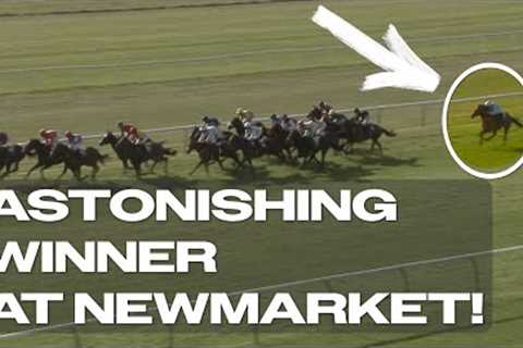😮 I don't know how that happened, says winning jockey!