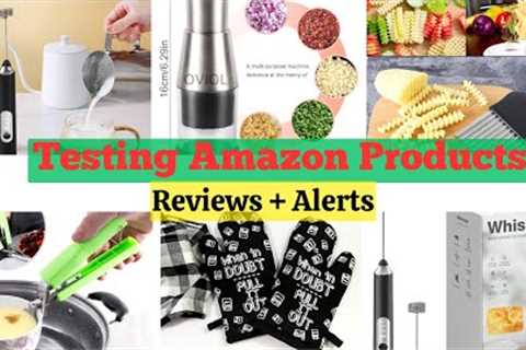 Testing Amazon Products | Honest Reviews &amp; Demo | Amazon Kitchen Finds | Useful Kitchen Gadgets