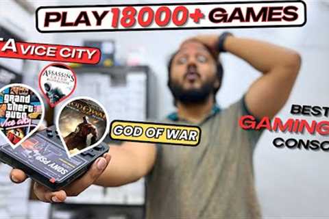Retro Game Console with 18,000 Games | Play GTA Vice City, God of War &amp; Classic Mario in 1 Place