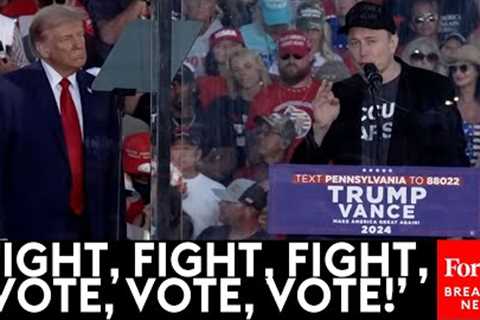 BREAKING NEWS: Elon Musk Delivers Impassioned Call For People To Register To Vote At Butler Rally