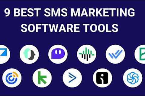 9 Best SMS Marketing Software Tools 2024 (Full Platform Demo)