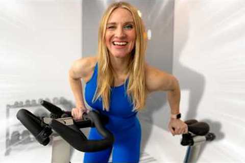 25-min FEEL GREAT FAT BURNING CIRCUITS Indoor Cycling Workout