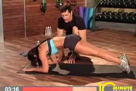 Free 10 Minute Trainer. A Complete Workout from Tony Horton: '10-Minute Abs'