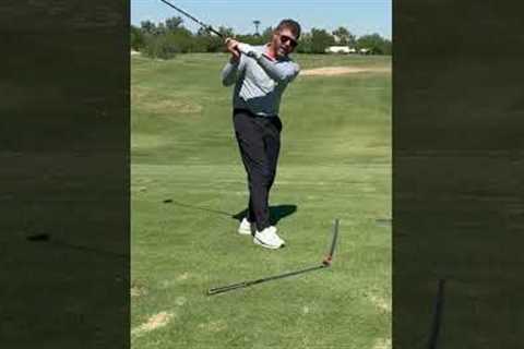 Golf Swing Tip— STOP SLICING IT NOW!! #golf #golfdrills #golftips #golfswing #golfing