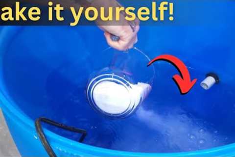 How to mix saltwater for a fish tank? Spoiler: Its Easy!