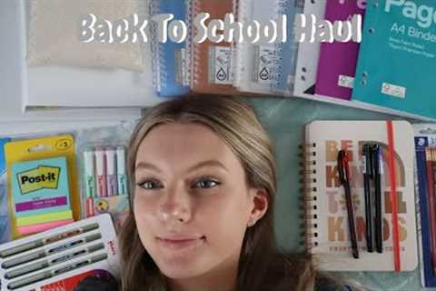 BACK TO SCHOOL SUPPLIES HAUL 2023 - year 11