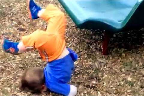 These Kids Have Sent it Hard Into Fails!!! 🤣🤸 FUNNY Playground Fails | Kyoot 2023