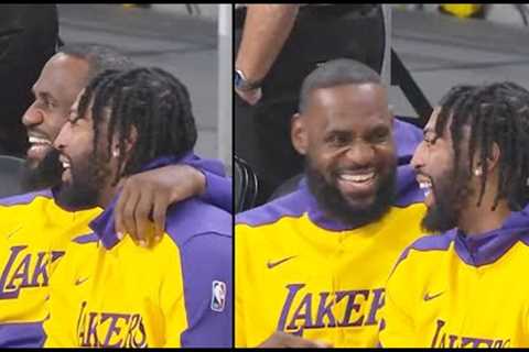 LeBron James Can't Stop Laughing At Fan Being Ejected &amp; Mocks Him! Lakers vs Suns