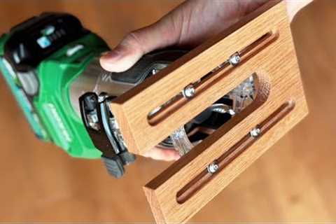 12 in 1 Simple Router Trimmer Hacks | Japanese Woodworking