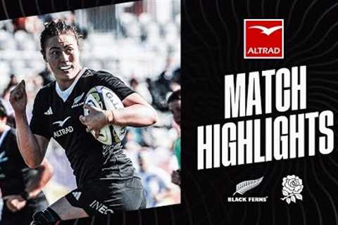 HIGHLIGHTS | Black Ferns v England | 2024, WXV 1