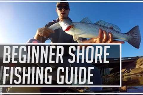 Beginner Saltwater Shore Fishing Guide - With Lures