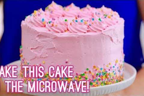 3-Layer Cake Made in the Microwave | Gemma's Bigger Bolder Baking