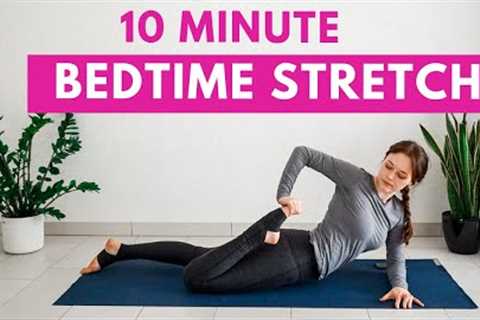 10 min BEDTIME YOGA STRETCH | Full Body Stretches To Release Muscle Tension Before Bed