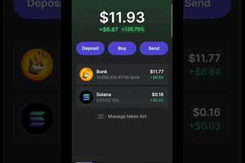I JUST TURNED A BONK MILLIONAIRE  #bonk #memecoin #crypto